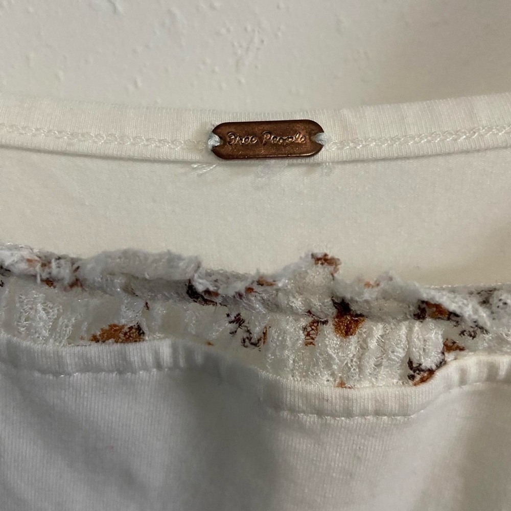 Free People Lace Floral Josie Top - Picture 7 of 9